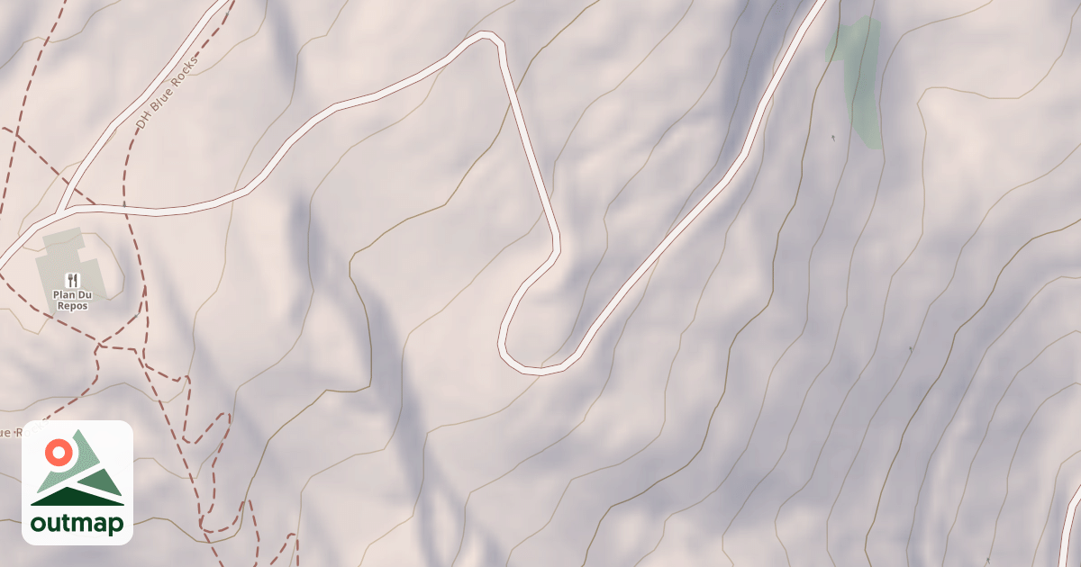Map of Funcross du Petit Saint-Bernard