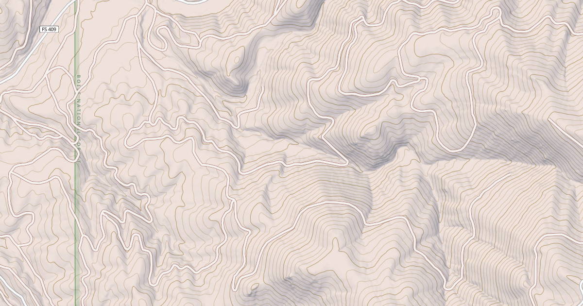 Map preview of DITCH SOUTH