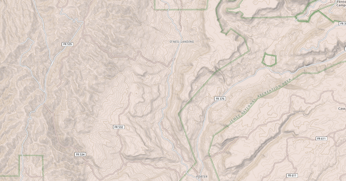 Map preview of RIO DE LAS VACAS