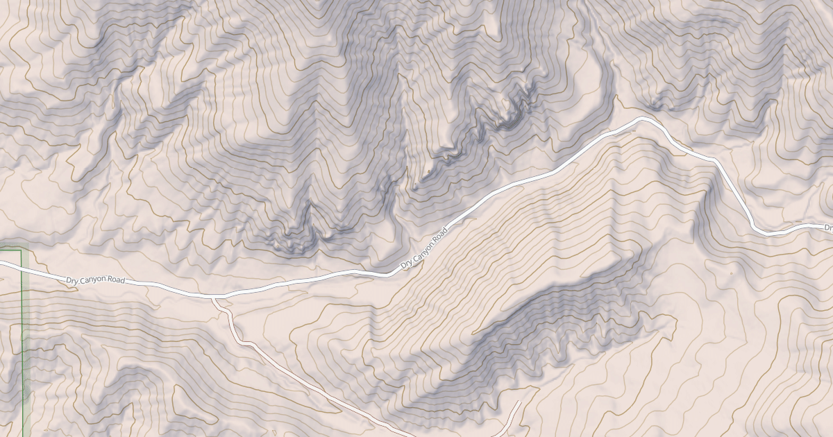 Map preview of DRY CANYON