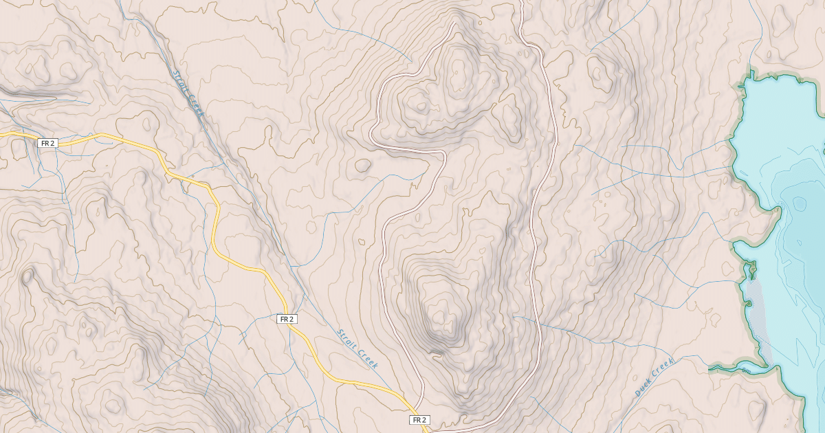 Map preview of Duck Creek Loop 2000820