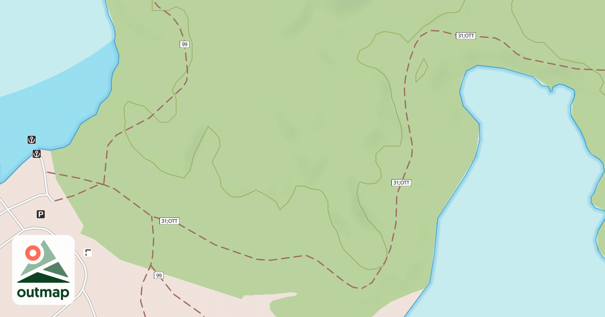 Map of Edison-Lava