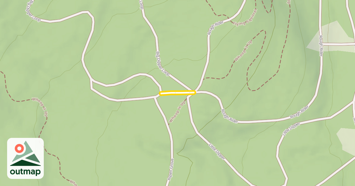 Map of Big Dipper Loop