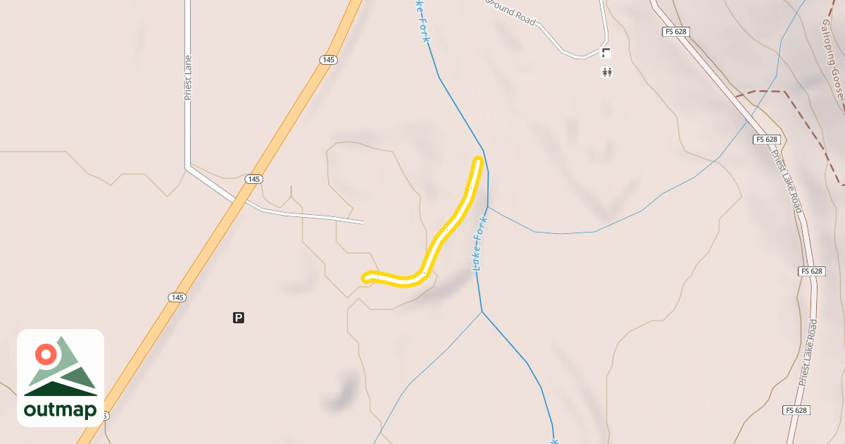 Map of Campground Connector