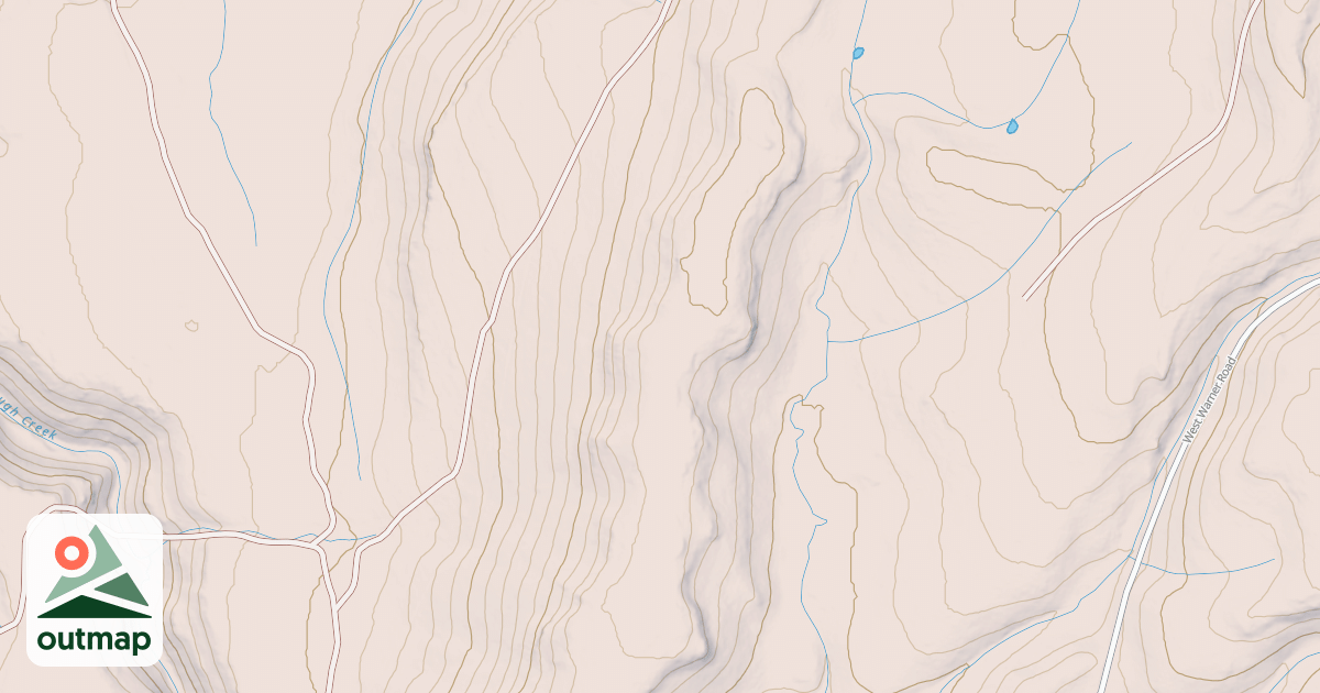 Map of BOWMAN RANCH SPUR