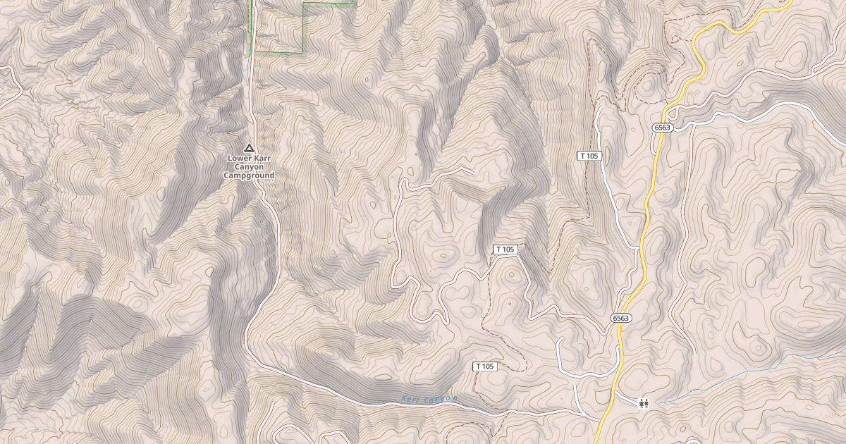 Map preview of KARR CANYON
