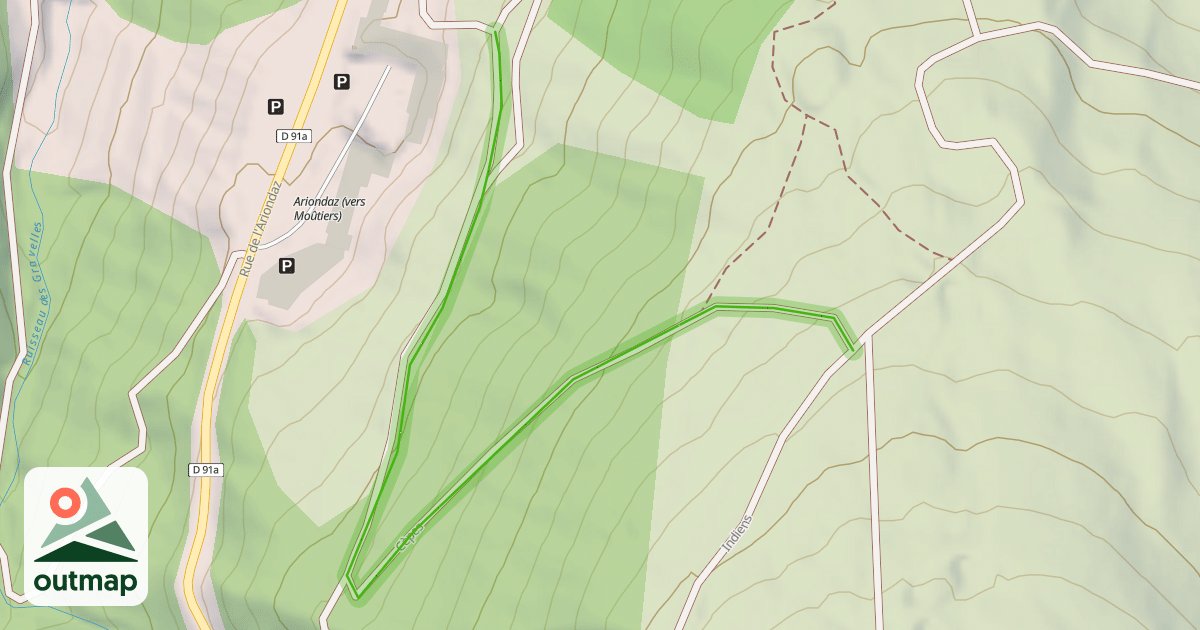 Map of Cèpes