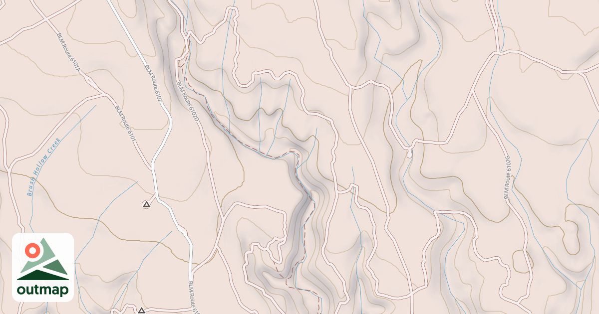 Map of Blm T6102b
