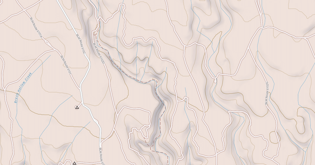 Map preview of Blm T6102b