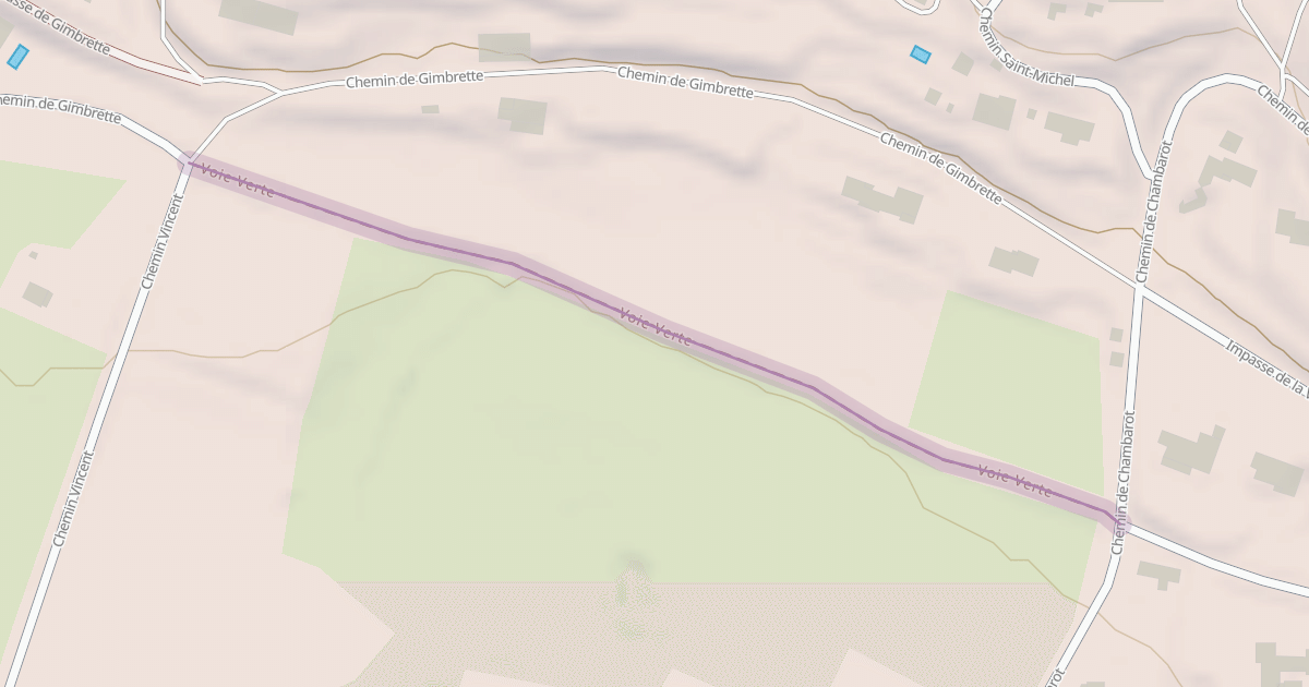 Map preview of Voie Verte