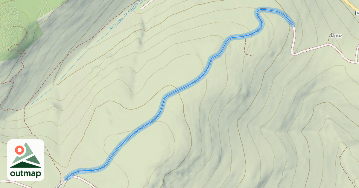 Map of Chemin de Tarrissous