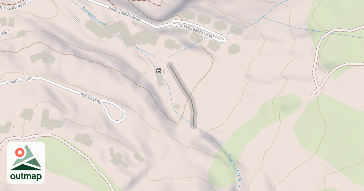 Map of Lower Galloping Goose