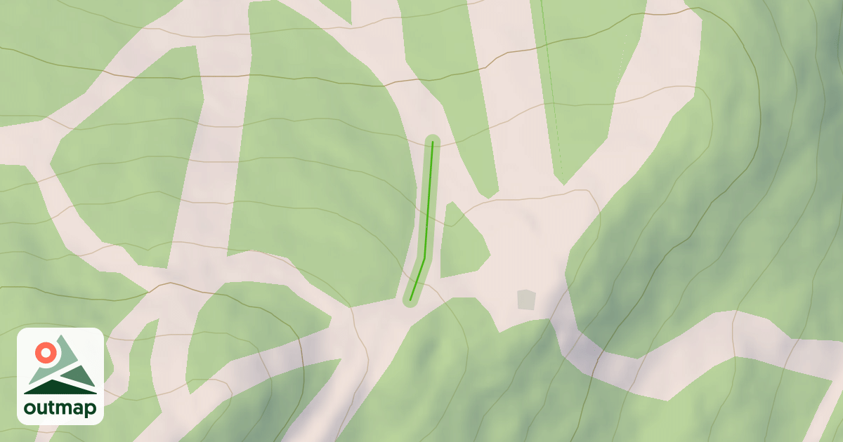 Map of Upper Chute