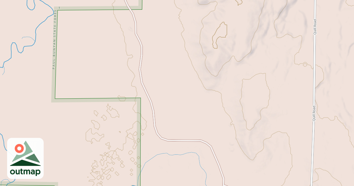 Map of Schoolcraft Trail
