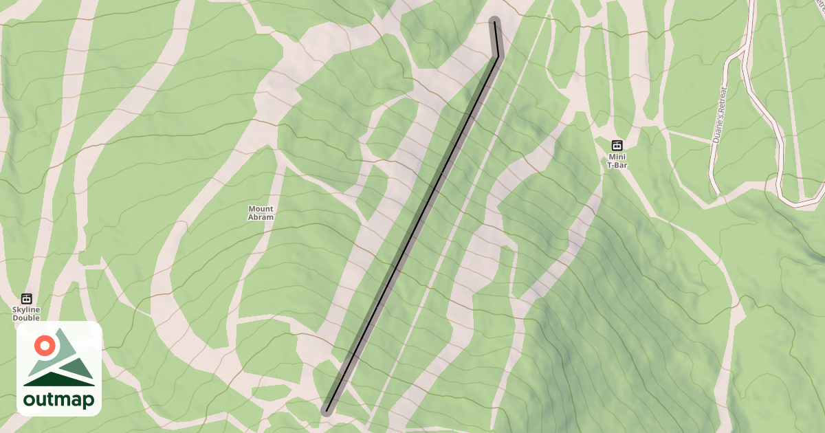 Map of Lower Fractured Fairy Tails