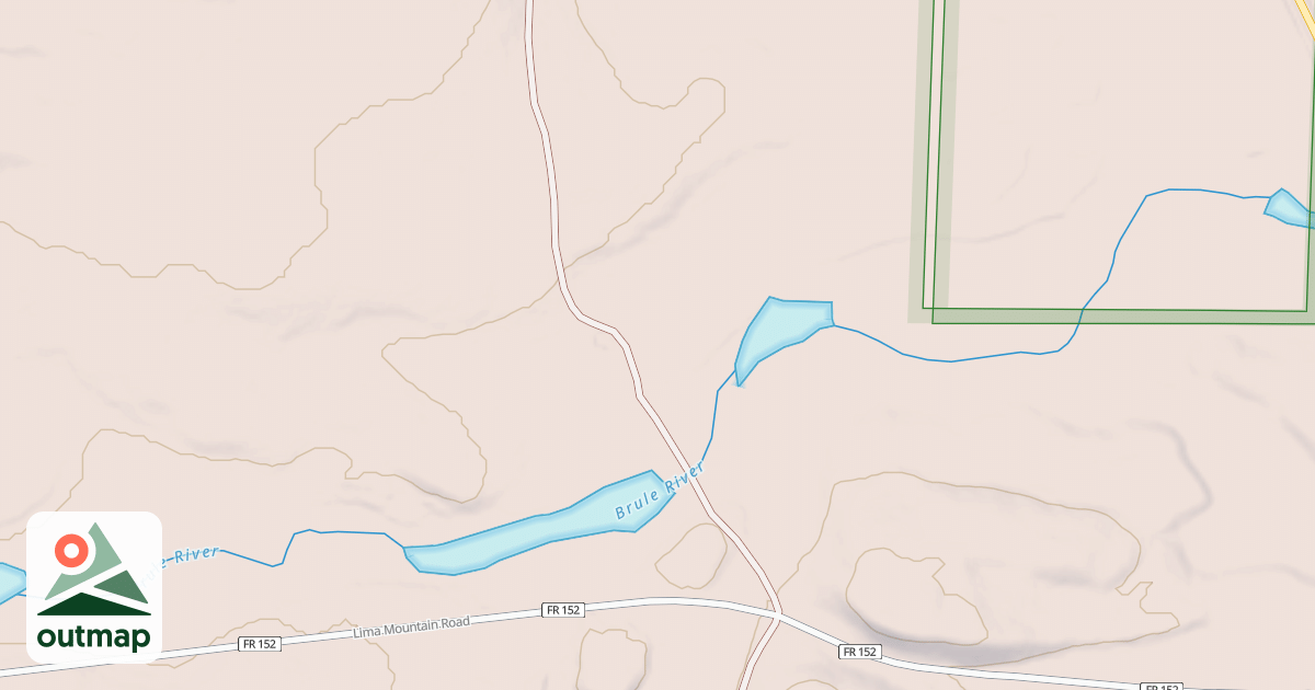 Map of GUNFLINT SNOWMOBILE