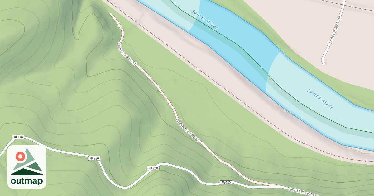 Map of SMITH TRACT
