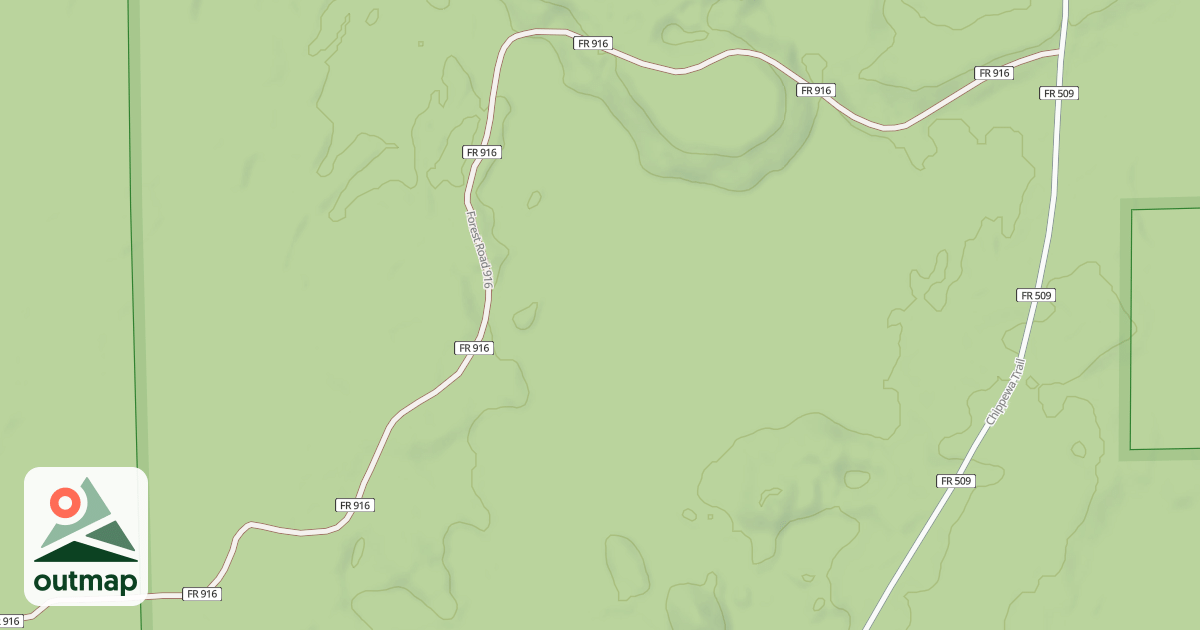 Map of FR 916