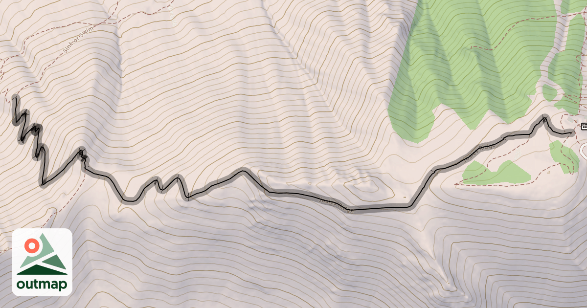 Map of Josies Ridge