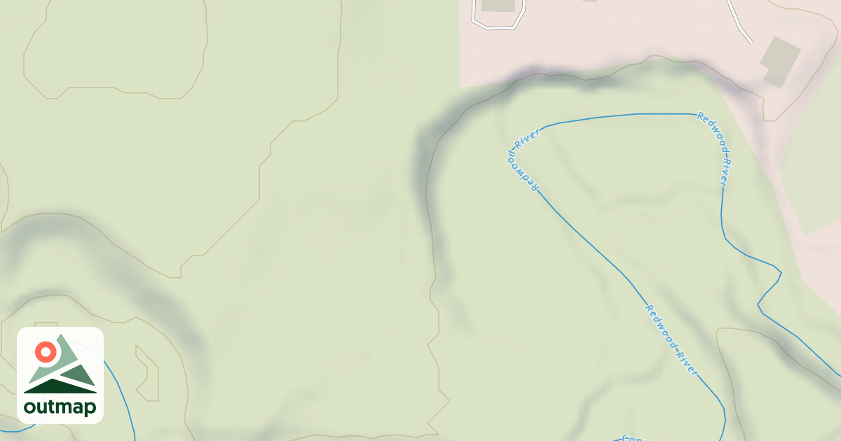 Map of Shady Oaks Native Prairie Adventure Trails