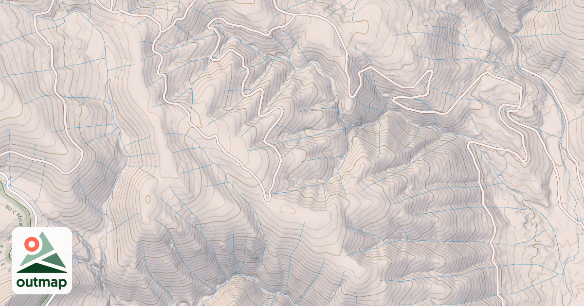 Map of BURTON RIDGE