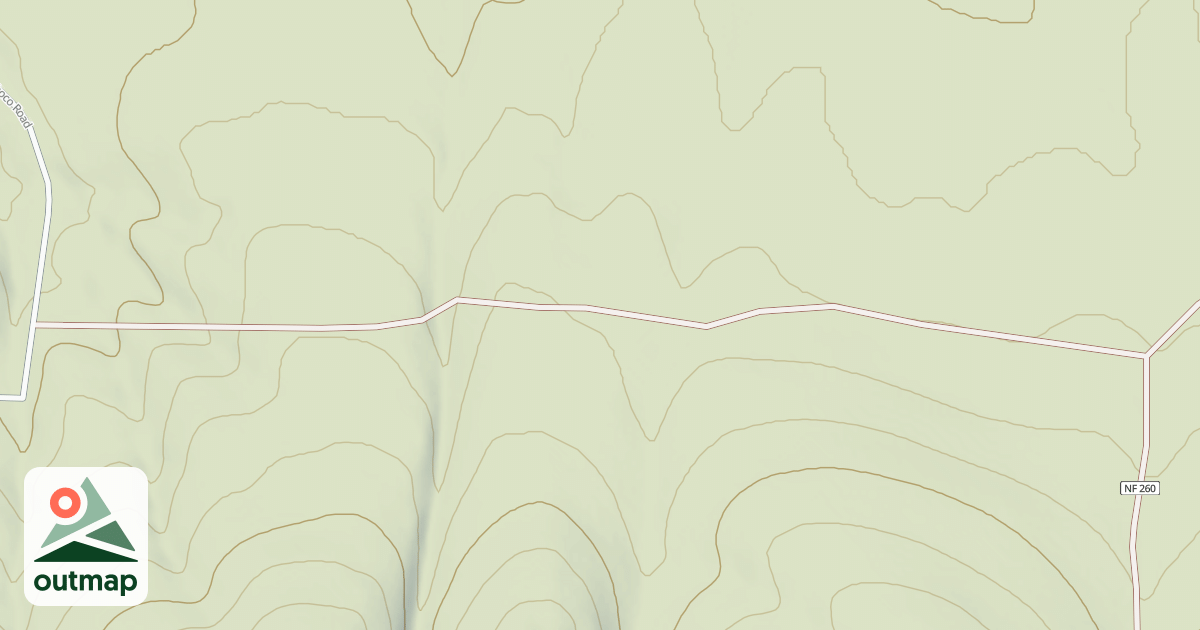 Map of USFS Motor Vehicle Use Map Roads {2560CA64-F55F-4E00-A585-D8EA57C4A77E}