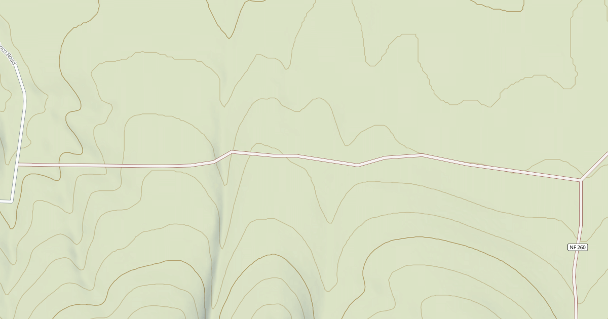 Map preview of USFS Motor Vehicle Use Map Roads {2560CA64-F55F-4E00-A585-D8EA57C4A77E}
