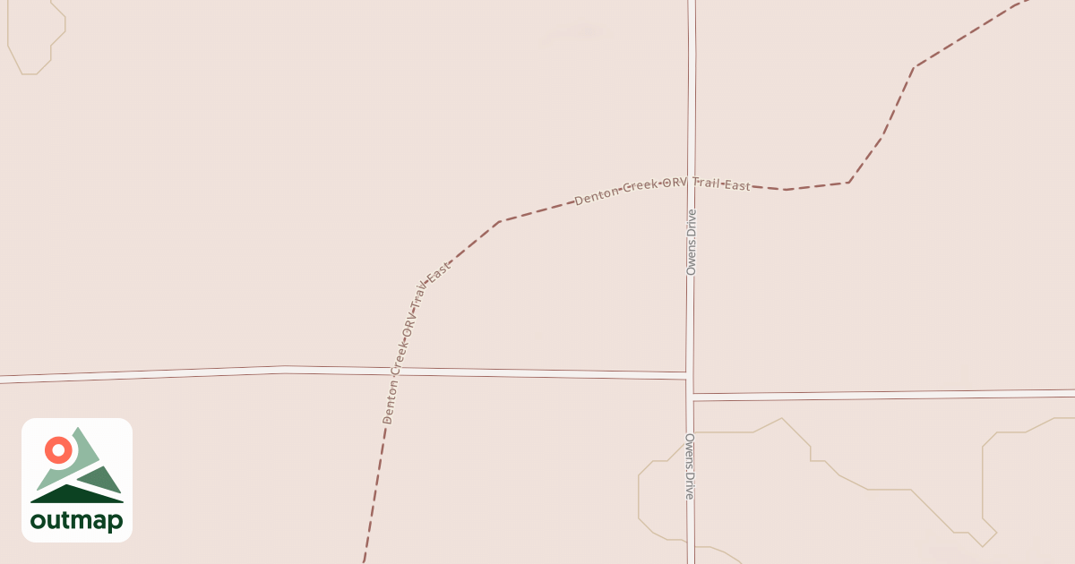 Map of Denton Creek Trail