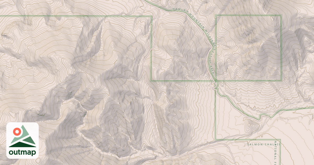 Map of DEER BASIN