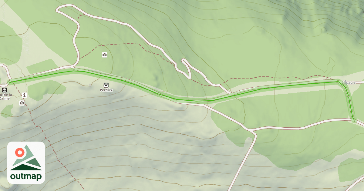 Map of Retour Airelles