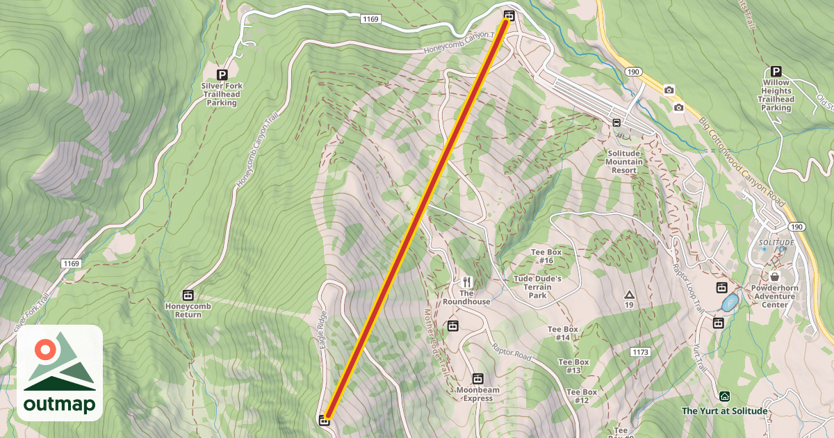 Map of Eagle Express
