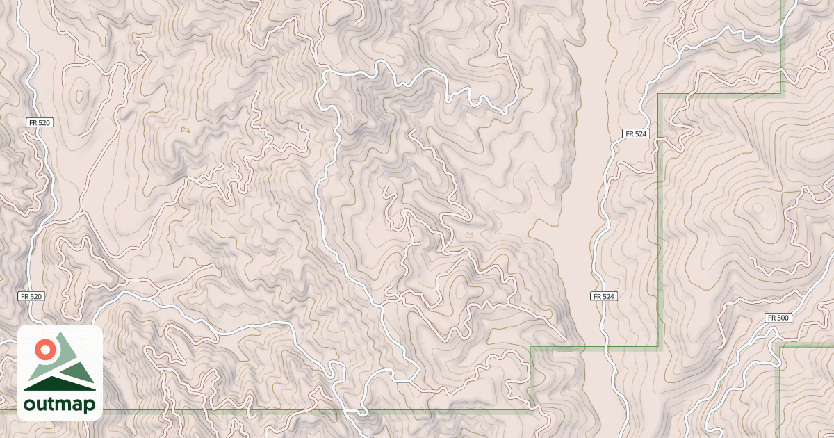 Map of DUMMY RIDGE
