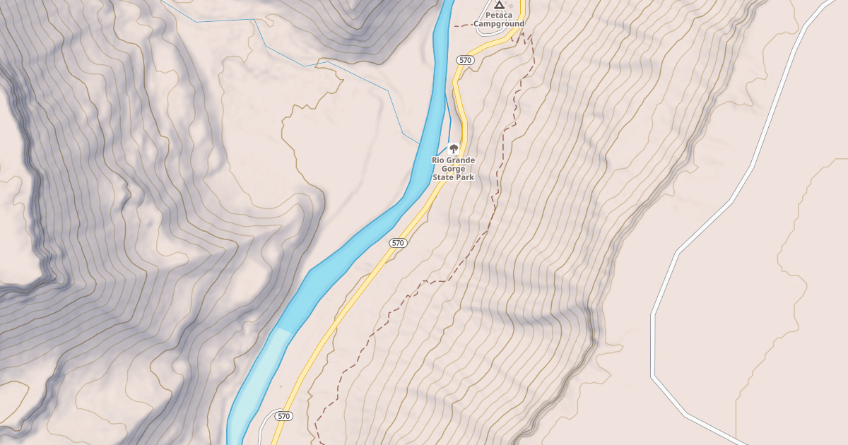 Map preview of La Senda Del Medio Trail