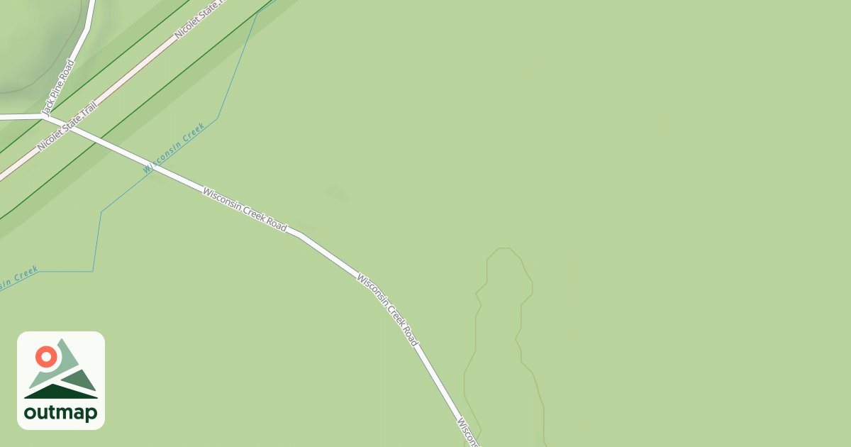 Map of FR 2452N