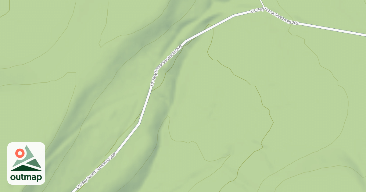 Map of ALPINE WAY