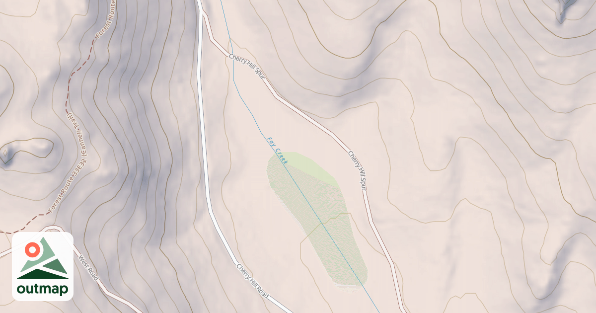Map of CHERRY HILL