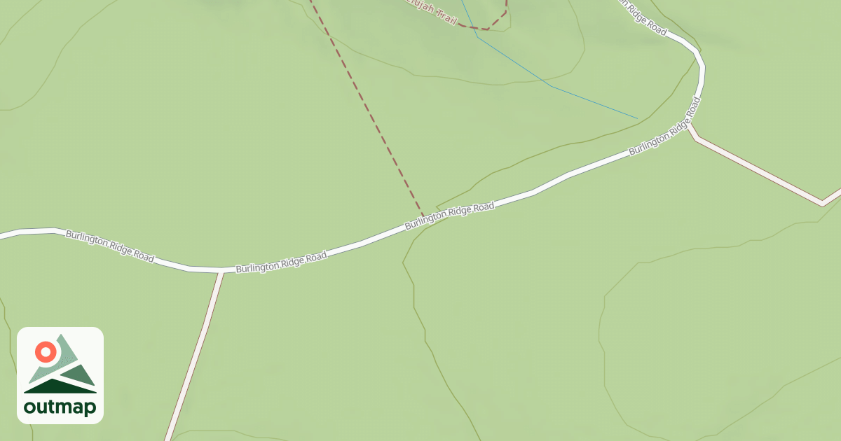 Map of BURLINGTON RIDGE SPUR