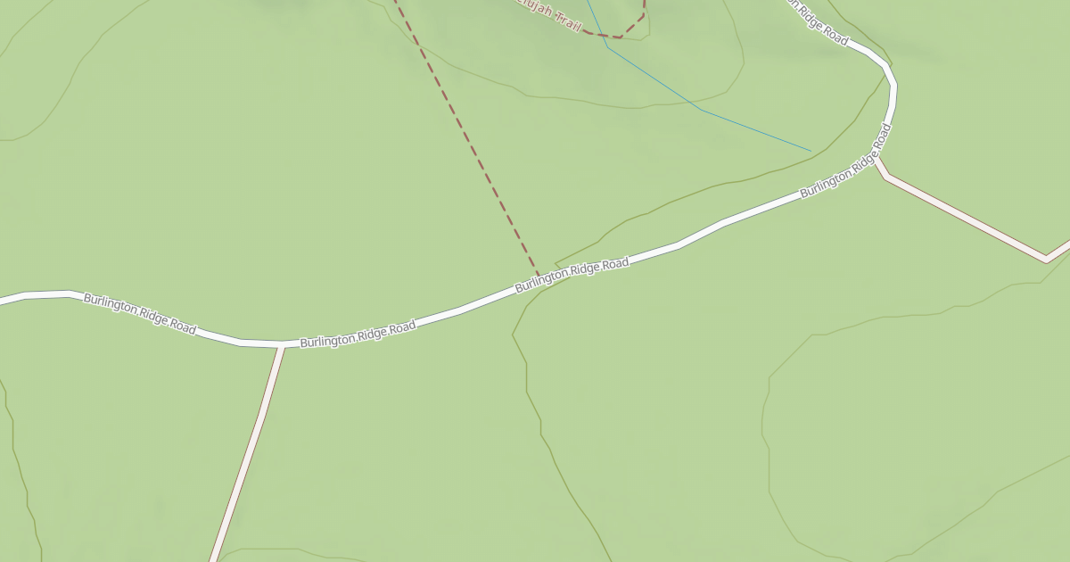 Map preview of BURLINGTON RIDGE SPUR