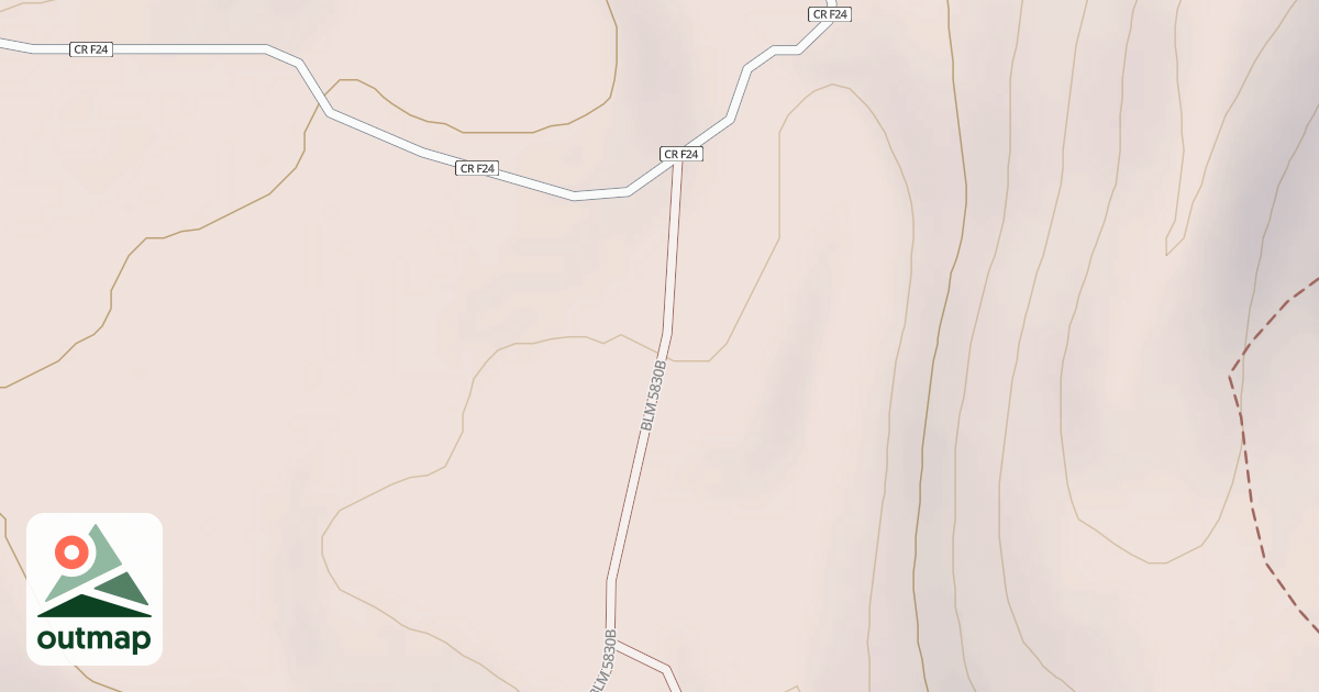 Map of BLM National GTLF Public Motorized Roads 58977c09-3019-430e-8e86-0c532f4a4c0e