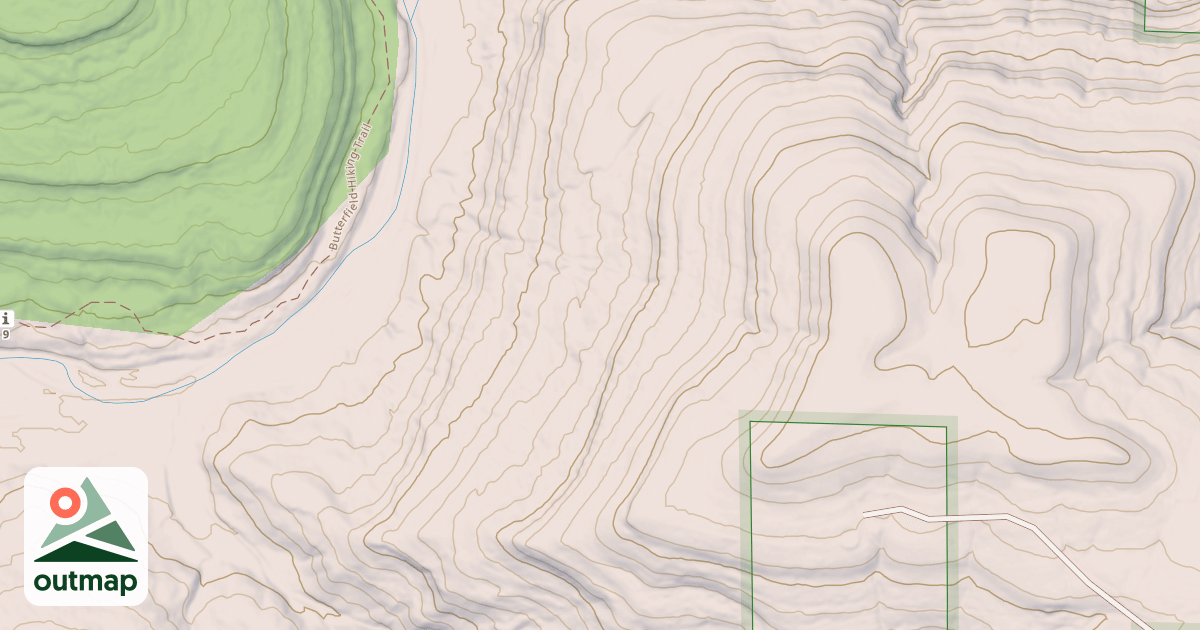 Map of EAST OUTER LOOP SHORTCUT D