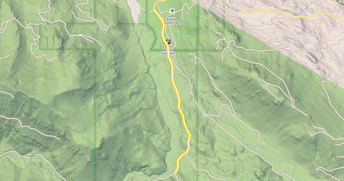 Map preview of National Forest Development Road 41