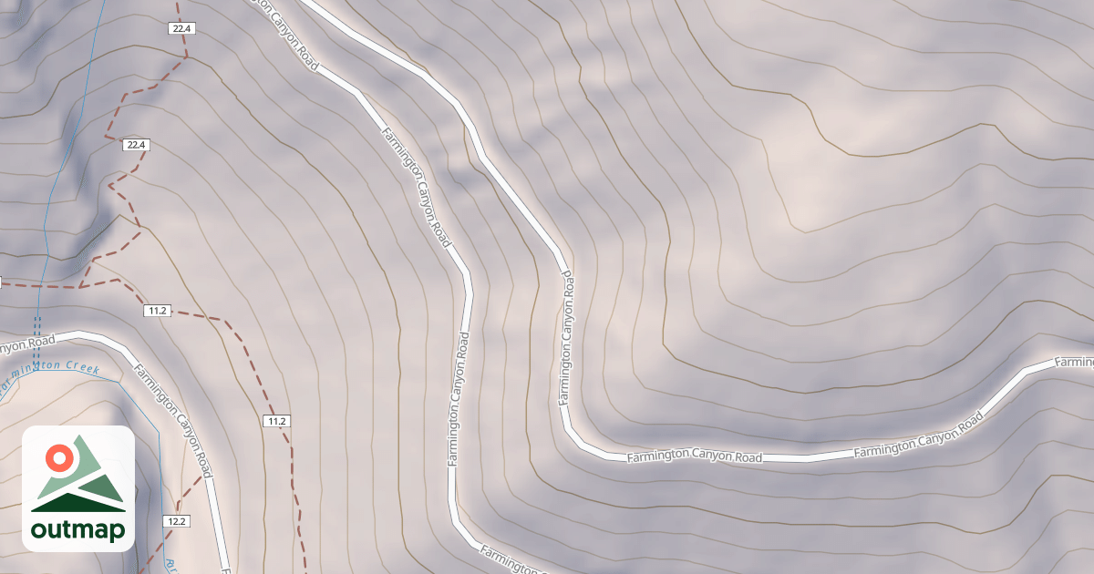Map of Farmington Canyon Atv