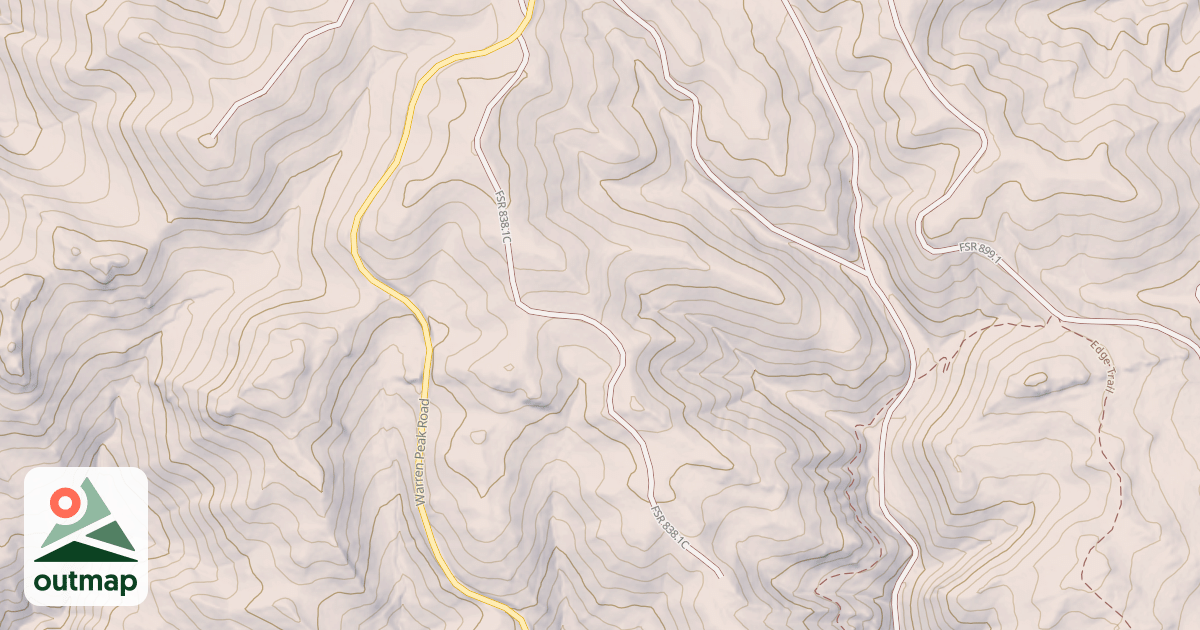 Map of TAYLOR DIVIDE BR 1C