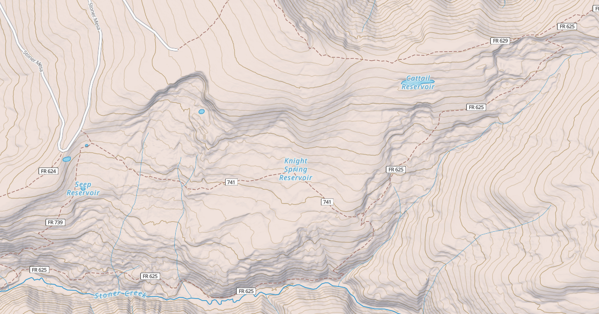 Map preview of STONER CREEK