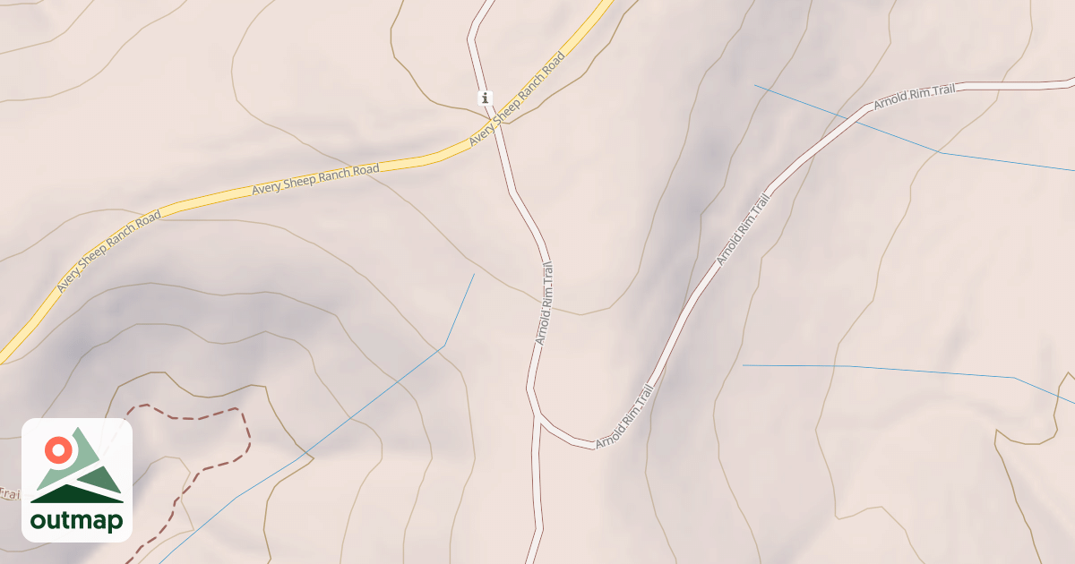 Map of USFS Motor Vehicle Use Map Roads {6CEA9027-DB47-497D-9E40-8CB186030724}