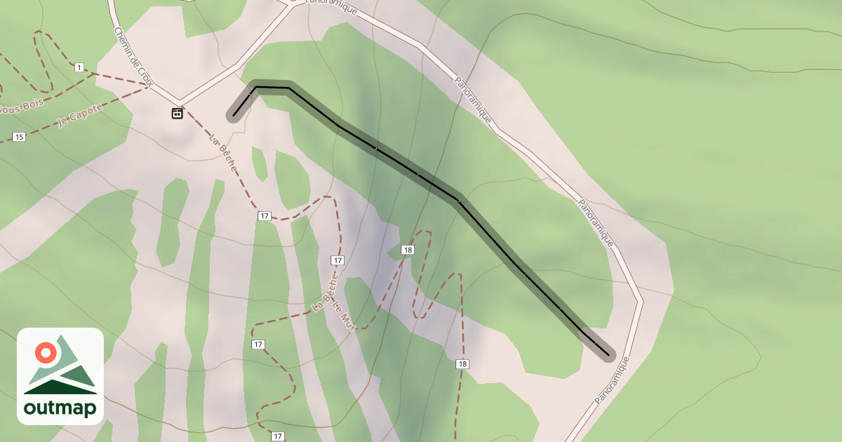 Map of Chute