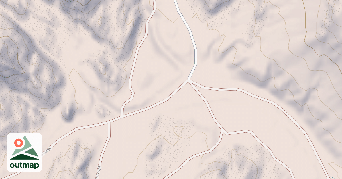 Map of BLM National GTLF Public Motorized Roads 21635831-762b-4977-be12-1654bf972545