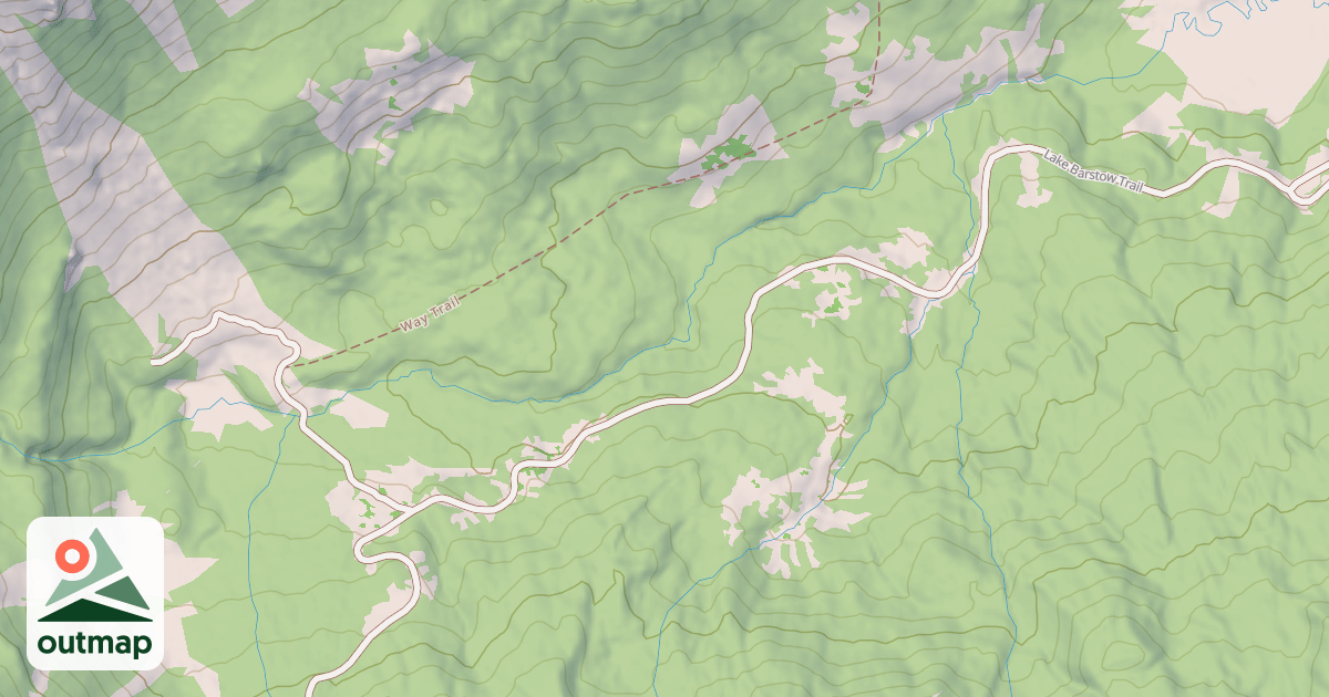 Map of LAKE BARSTOW