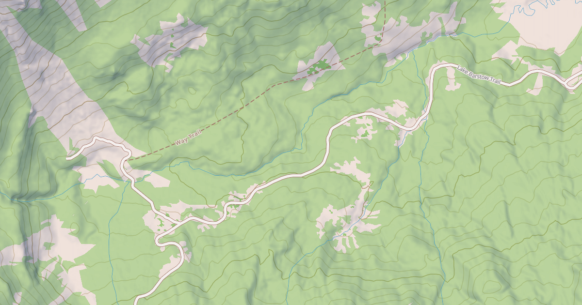 Map preview of LAKE BARSTOW