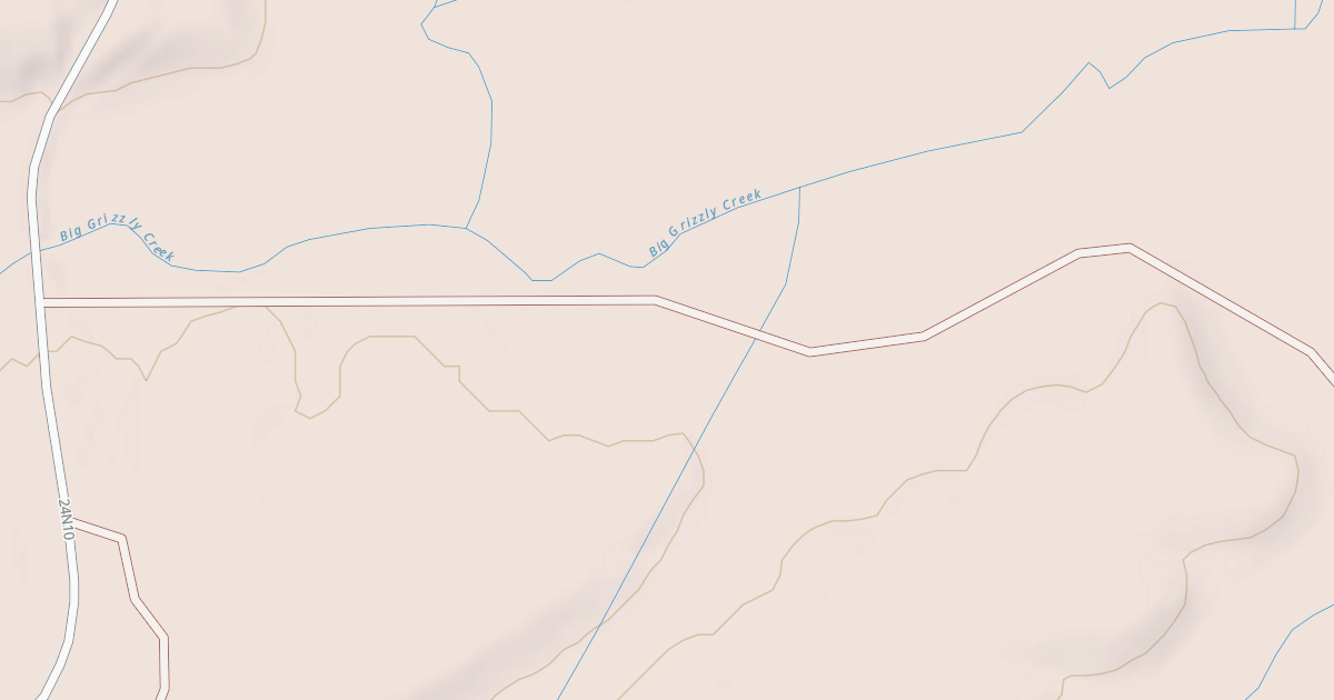 Map preview of BIG GRIZZLY CR.